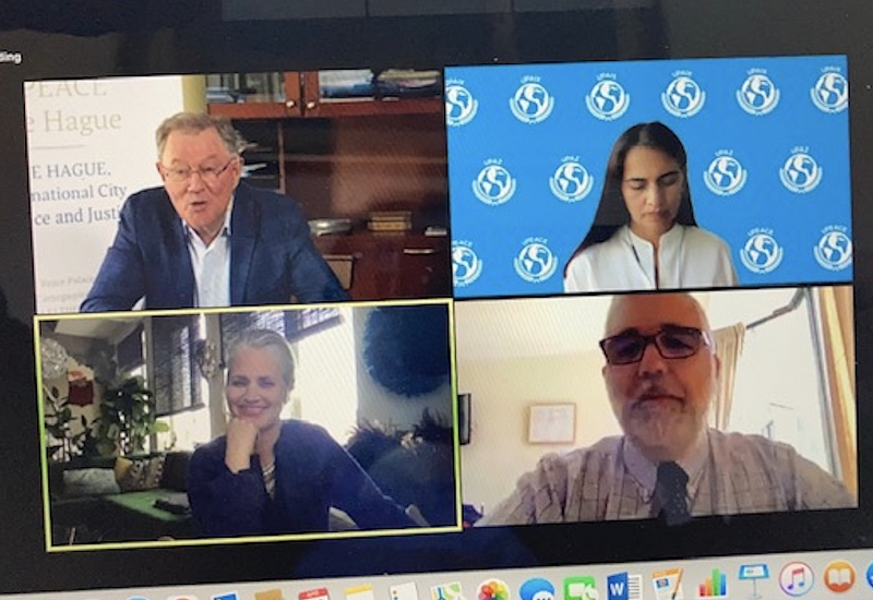 Afbeelding UPH holds successful webinar on Quiet Diplomacy for prospective UPEACE students